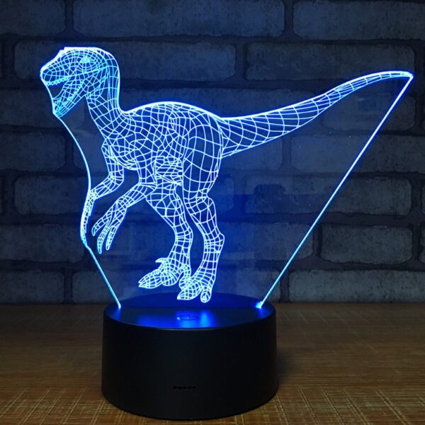 Electronic products led creative gift table lamp plug-in cartoon 3d night light bedroom atmosphere lamp - Image 9