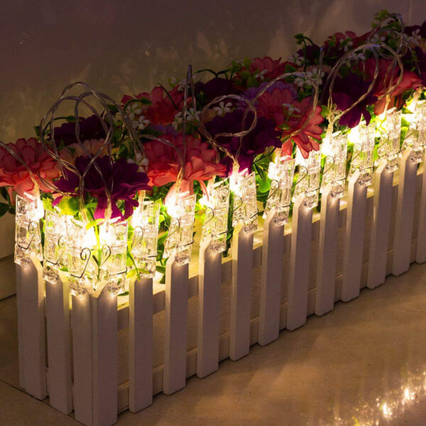 LED Photo Holder String Lights - Image 2