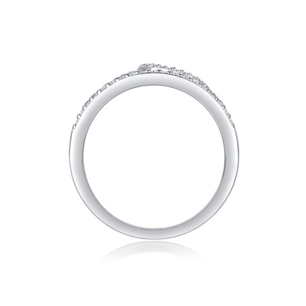 Crown Diamond Ring Luxury And Stylish Moissanite Silver Ring - Image 5