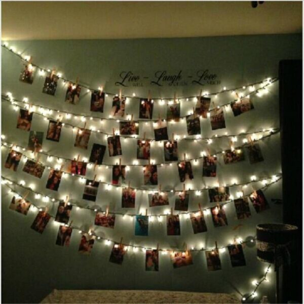 LED Photo Holder String Lights - Image 6